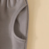 Baby Design Color Block Sweatsuit 2 Pieces Set