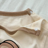 BREAD Baby Toddler Bear Tee and Shorts Set