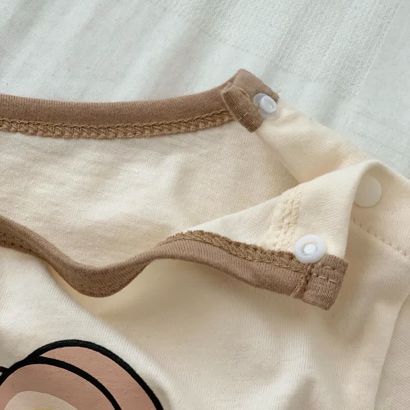 BREAD Baby Toddler Bear Tee and Shorts Set