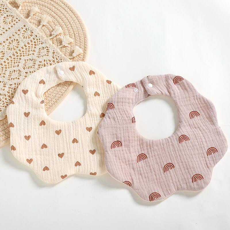 Baby 360 Rotating Petal Bibs