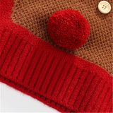 Toddler Cartoon Elk Lovely Knitted Sweater