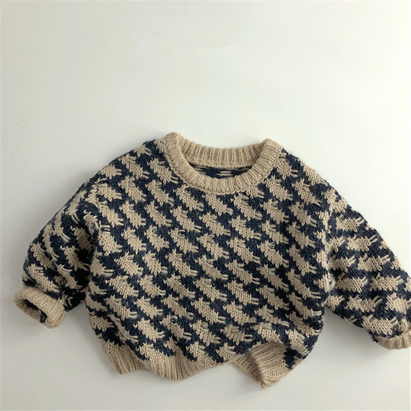 Toddler Design Apricot Casual Sweater