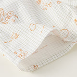 Toddler Plaid Graffiti Pajamas Set