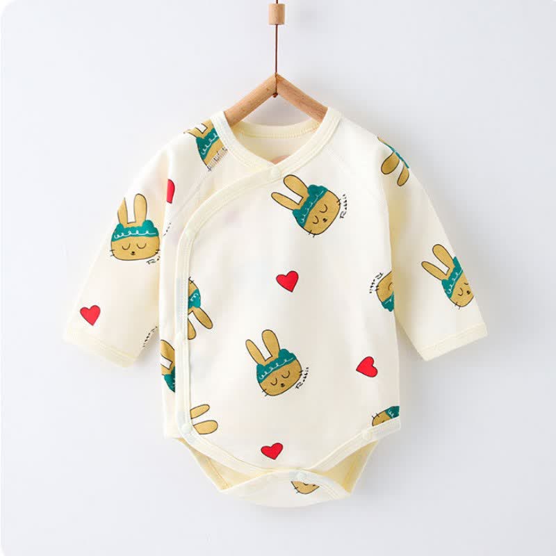 RABBIT Baby Newborn Heart Bodysuit
