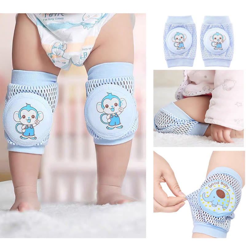 Animal Mesh Antiskid Knee Pad For Baby