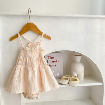 Baby Sling Layered Skirted Bodysuit