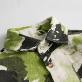 Toddler Boy Green Camouflage Shirt