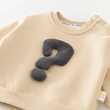 Baby Toddler Fleece Lined Sweatshirt and Pants Set