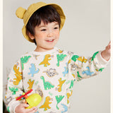 Baby Toddler Boy Dinosaur Colorful Slogan Sweatshirt
