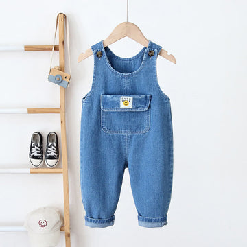 LOVE SMILE Baby Denim Sleeveless Suspender