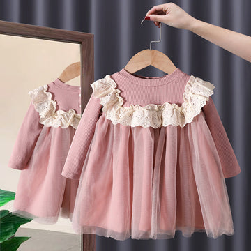 Toddler Girl Lace Tulle Dress