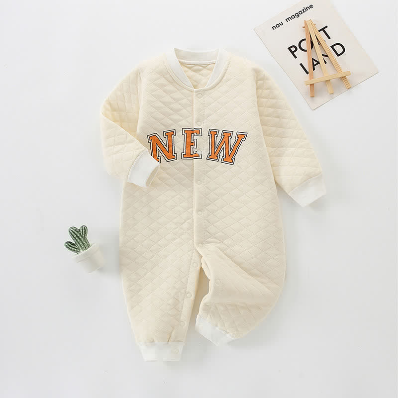 NEW BEAR Baby Bear Warm Romper