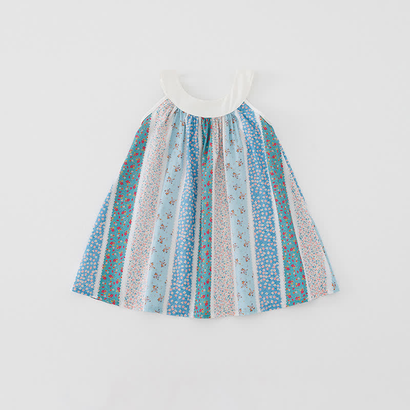 Toddler Girl Floral Bowknot Sling Dress