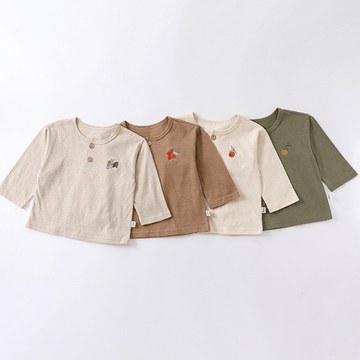 Baby Fruit Embroidered T-shirt