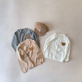 Baby Toddler Embroidered Bear Cardigan