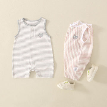 Baby Striped Owl Romper