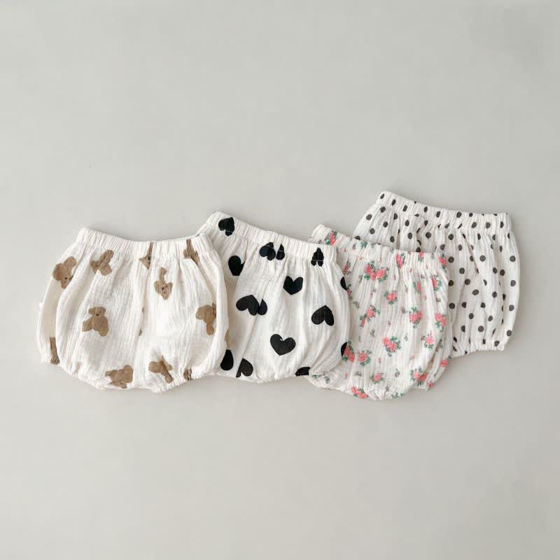Baby Toddler Elastic Waist  Bloomers