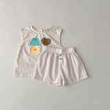 Toddler Emoji Tank Top and Shorts Set
