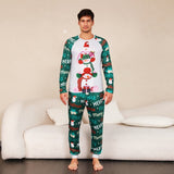 MERRY CHRISTMAS Family Matching Christmas Scarf Snowman Pajamas