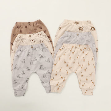Baby Toddler Animals Bows Sunshine Pants