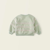 Toddler Girl Ruffled Design Sweatshirt