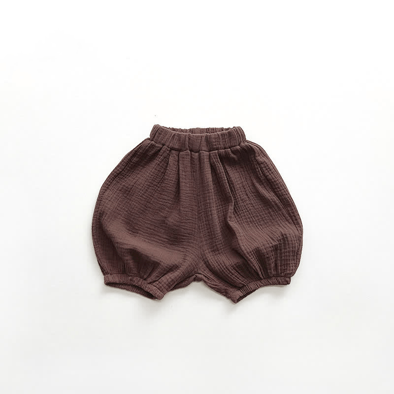 Toddler Boy Solid Color Loose Bloomers