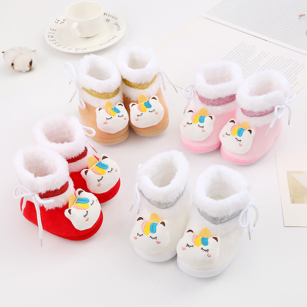 Baby Cat Fleece Pre-walker Snow Boot