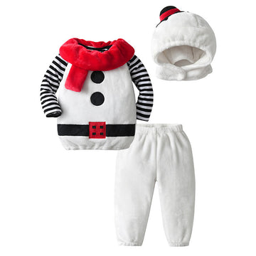 Baby Cosplay Snowman Set with Hat