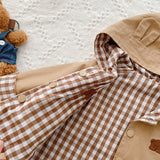 Toddler Boy Reversible Bear Hooded Jacket