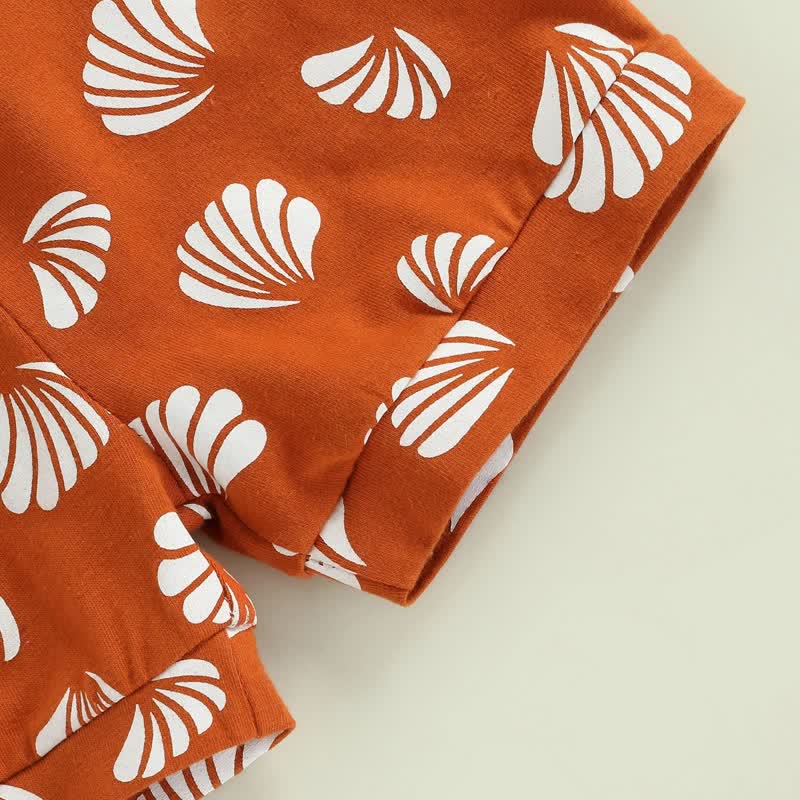 Toddler Boy Shell Tank Top and Shorts Set