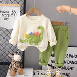 Toddler Dinosaur Sweatsuit 2 Pieces Set