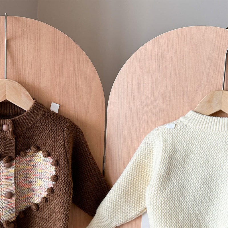 Toddler 3D Dots Heart Knitted Cardigan