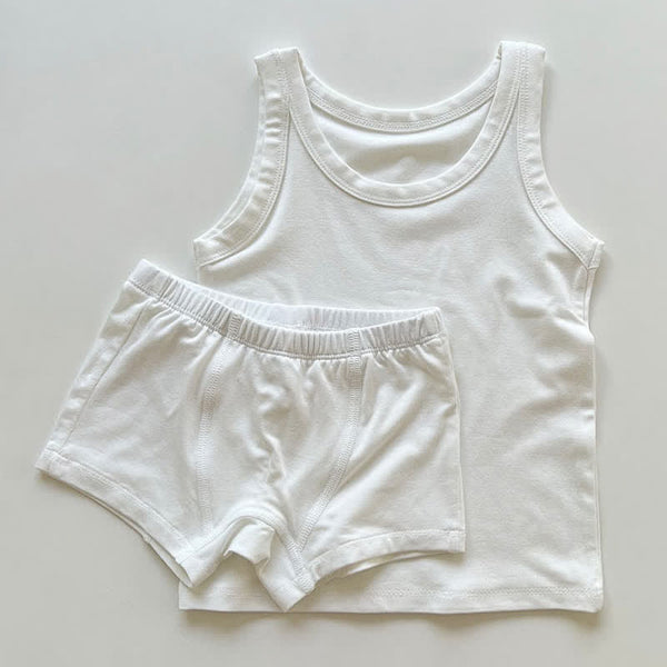 Baby Cozy Tank Top and Shorts Set