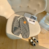 HELLO Toddler Striped Smile Jogger Pants