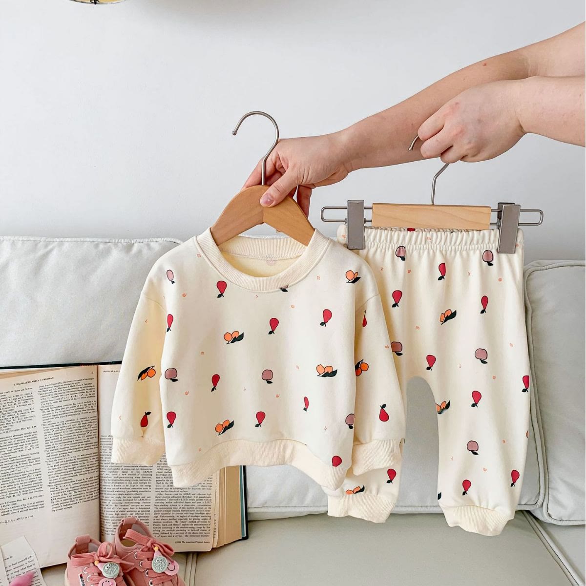 Baby Fruit Beige 2 Pieces Set
