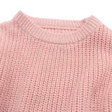 Baby Toddler Solid Color Warm Sweater