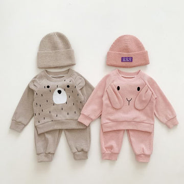 Baby Lovely Animal Sweatshirt and Pants Set