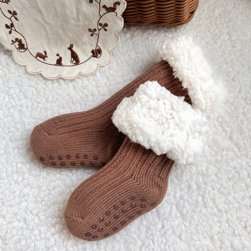 Baby Fuzzy Thermal Socks
