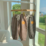 HELLO Toddler Striped Smile Jogger Pants
