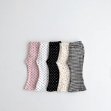 Baby Toddler Polka Dot Plaid Flared Pants