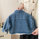 Toddler Girl Denim Star 2 Pieces Set