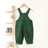 Toddler Cartoon Bird Corduroy Cute Overalls