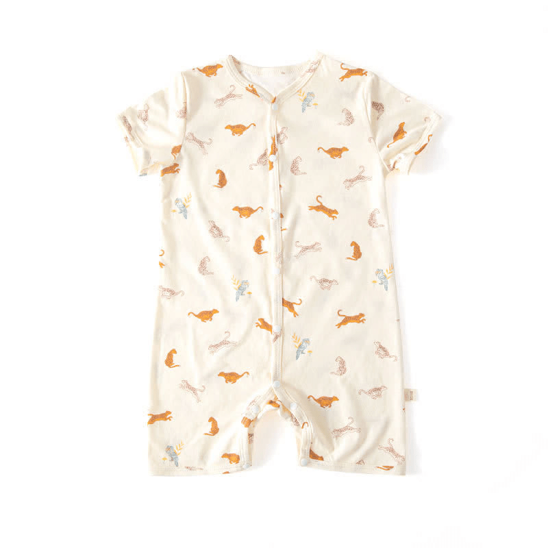 Baby Unisex Animal Cozy Romper