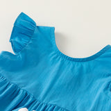 Toddler Girl Heart Ruffled A Line Dress