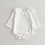 Baby Rainbow Denim Overalls with Sister Dress
