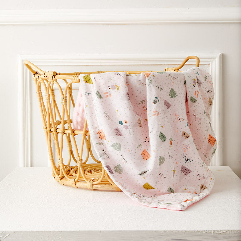 Grassland Dimple Dot Bamboo Fibre Baby Blanket