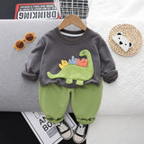 Toddler Dinosaur Sweatsuit 2 Pieces Set