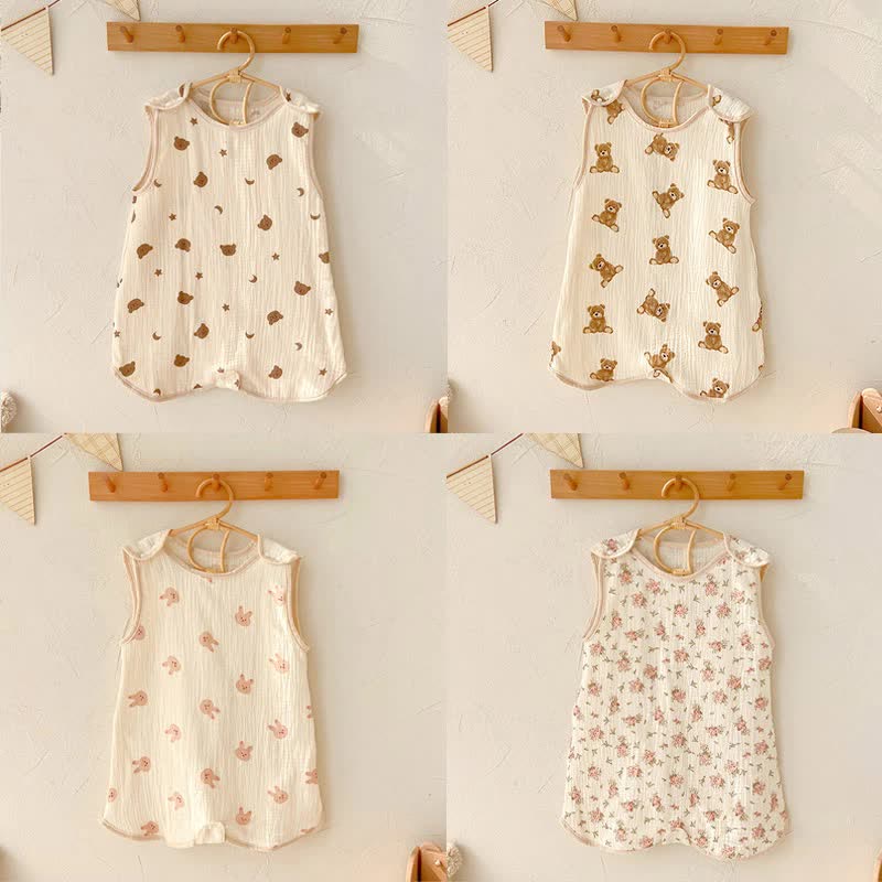 Baby Animal Sleeveless Sleeping Bag