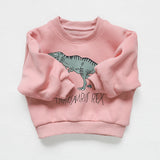 Toddler Dinosaur Fleece Lined Sweatshirt
