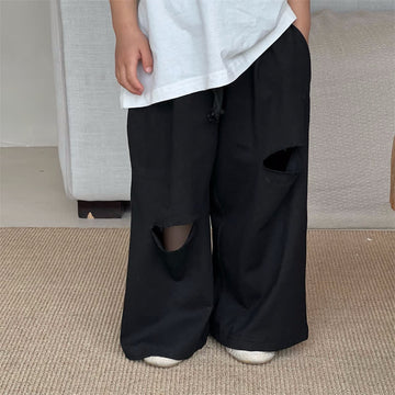 Toddler Girl Ripped Casual Pants